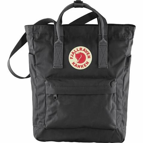 Fjallraven Women Kånken Totepack Shoulder Bag Black PH291712 Philippines